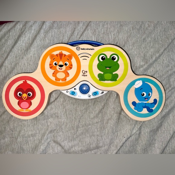 NWOB Baby Einstein Magic Touch Wooden Drum Musical Toy - Picture 6 of 8